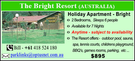 The Bright Resort -$895