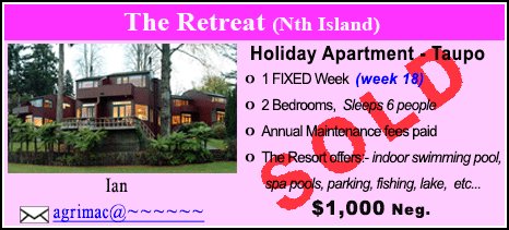 The Retreat Resort - $1000 - SOLD