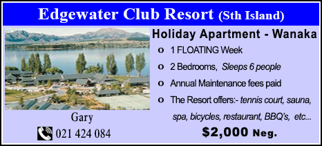 Edgewater Club Resort - $2000